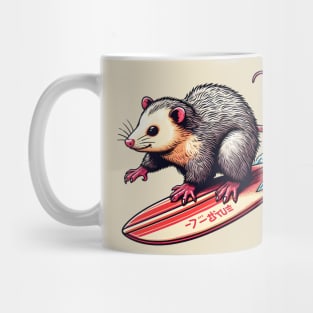 Possum surfer Mug